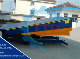 SÀN NÂNG THỦY LỰC CHO XE NÂNG LÊN CONTAINER