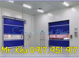 Cửa cuốn nhựa PVC - Cửa cuốn nhanh PVC