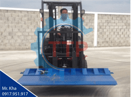 CẦU DẪN LÊN XE NÂNG LOẠI NHỎ