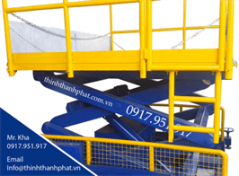 BÀN NÂNG THỦY LỰC ẮC QUY - THỊNH THÀNH PHÁT