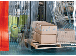 Màn nhựa (rèm nhựa) PVC trong suốt