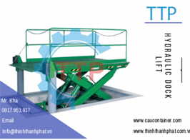 Bàn nâng thủy lực - Hydraulic dock lift