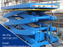 BÀN NÂNG HẠ CHỮ X - BÀN NÂNG THỦY LỰC - THỊNH THÀNH PHÁT