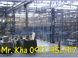 VÁCH NGĂN NHỰA PVC