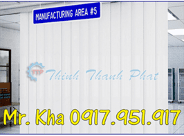 MÀN - RÈM NHỰA PVC TRẮNG SỮA