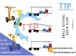 CHÂN CHỐNG LẬT ROMOOC - AUTO RISER TRAILER STAND
