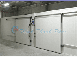 Cửa trượt (cửa lùa) kho lạnh