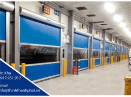 Cửa cuốn nhanh PVC