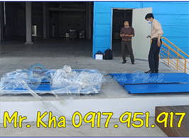 Cầu kho mini ramp - Cầu xe nâng mini