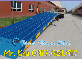 Cầu xe nâng thép lưới Grating