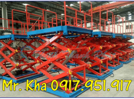 BÀN NÂNG HÀNG THỦY LỰC CỐ ĐỊNH