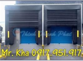 BỘ TRÙM CONTAINER TÚI KHÍ - INFLATABLE DOCK SHELTER